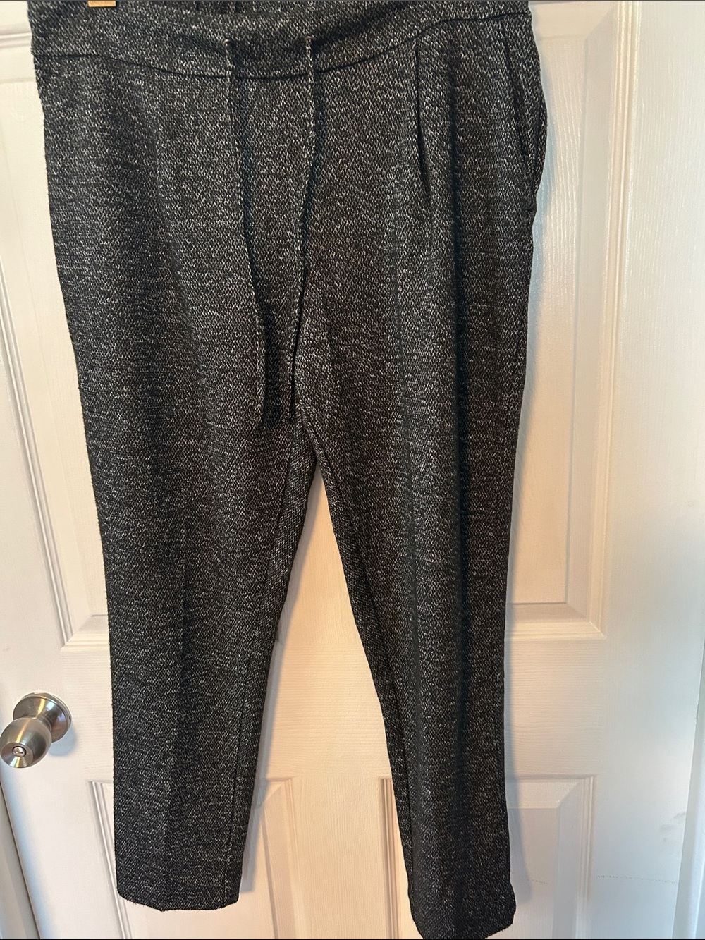 one clothing Charcoal Knit Drawstring Track Pants